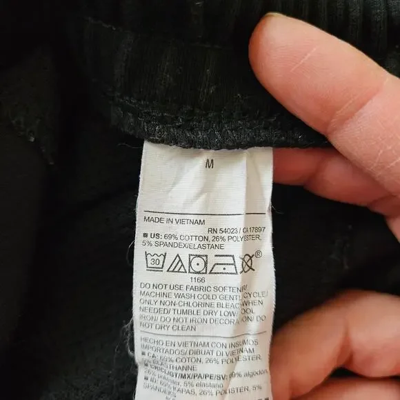 Old Navy Active Men's Dynamic Fleece Joggers, Size M Black Athletic Lounge - Picture 7 of 7